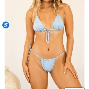 Dippin Daisy’s Angel Blue bikini Set